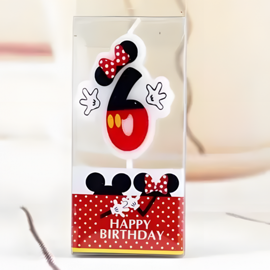 Mickey Birthday Candle